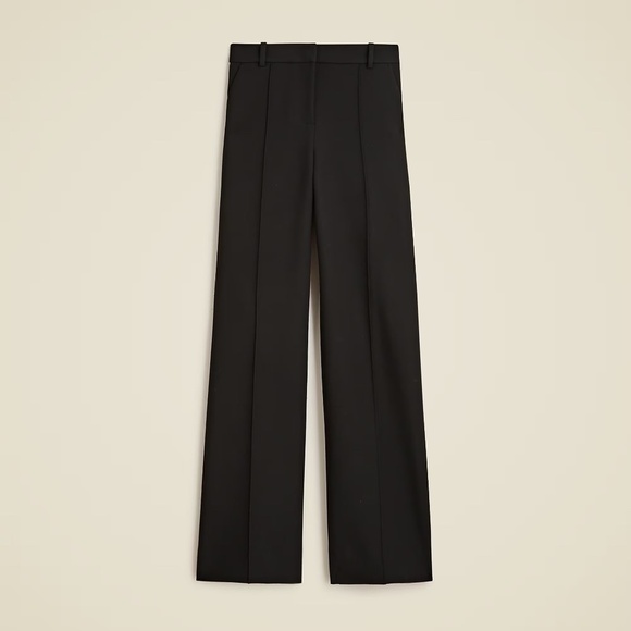 NWT!! J. CREW Cropped Natalia Pants Four-Season Stretch Trousers Black Size 4 - Picture 12 of 16